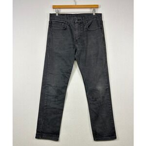 Streetwear‎ Grunge Levis Mens 31x30 Black 502 Regular Taper WaterLess Jeans